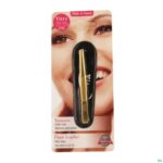 Packshot Epileerpincet Schuin Inox Verguld