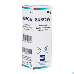 Packshot Burow Oordruppels 20g Kuracilo