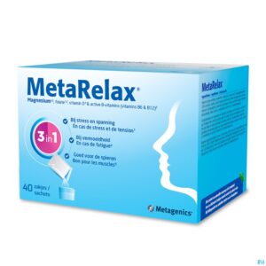 Packshot Metarelax Zakjes 40 21862 Metagenics