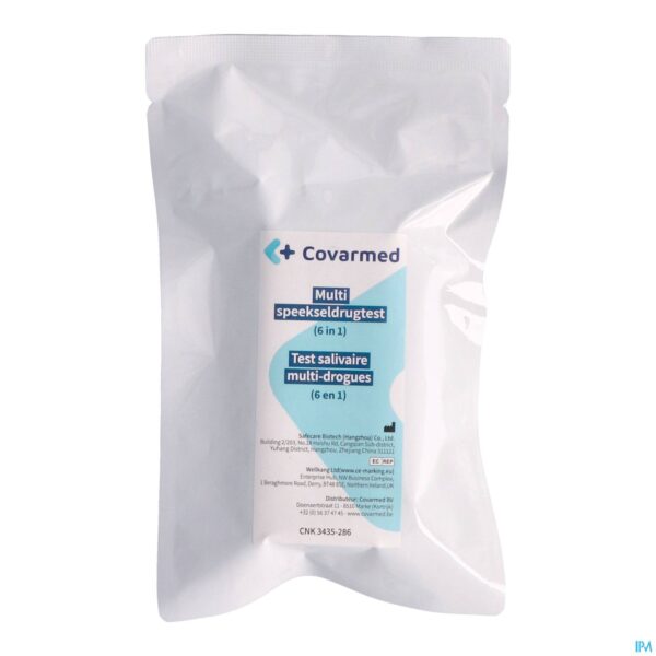 Packshot Drugtest Speeksel 6 Drugs(coc/amph/cannab/opiat/xt