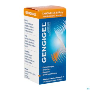 Packshot Gengigel Tandvlees Spray 20ml