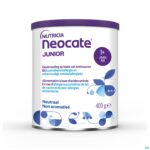 Packshot Neocate Junior Zonder Aroma 400g