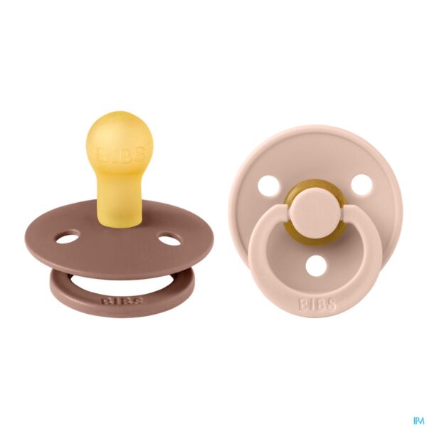 Productshot Bibs 1 Fopspeen Duo Woodchuck Blush