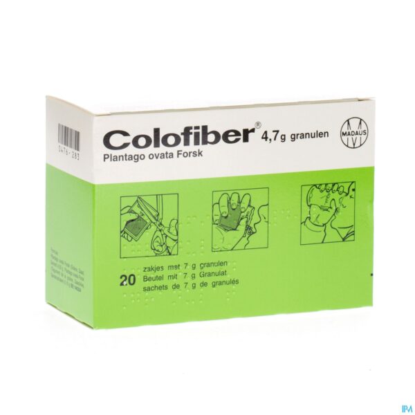 Packshot Colofiber Sach. Gran. 20 X 7 Gr