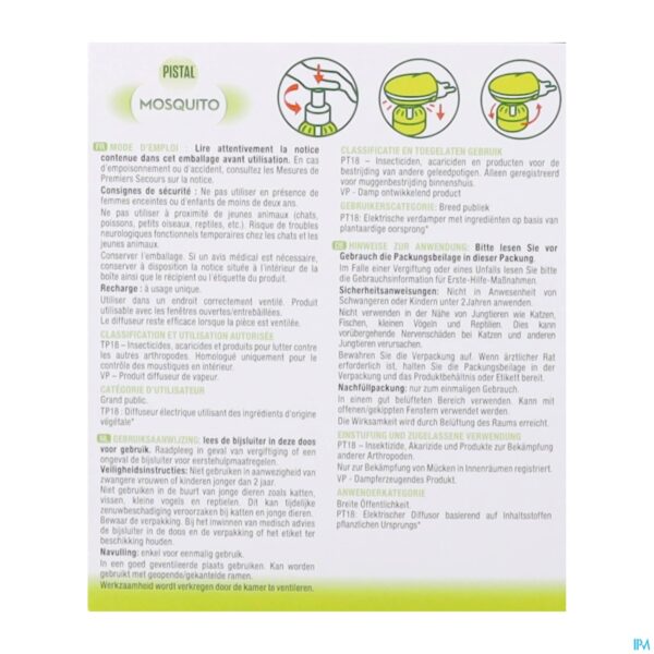 Packshot Pistal Mosquito Elektrische Verstuiver