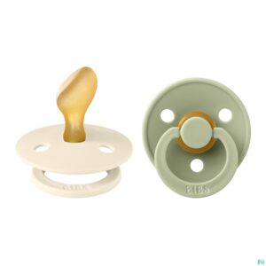 Productshot Bibs 2 Fopspeen Anatomic Duo Ivory/sage
