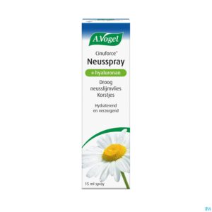 Packshot A.Vogel Cinuforce Neusspray Droog Slijmvlies 15ml