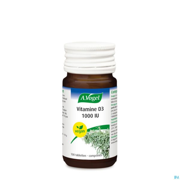 Productshot A.Vogel Vitamine D3 100 tabletten