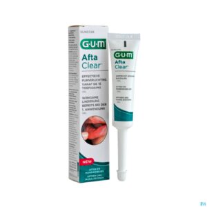 Packshot Gum Aftaclear Mondgel 10ml