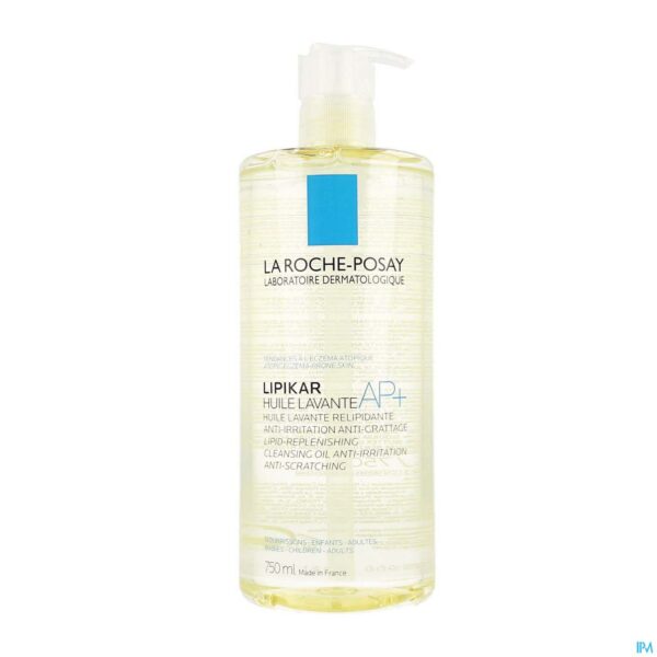 Packshot Lrp Lipikar Wasolie Ap+ 750ml