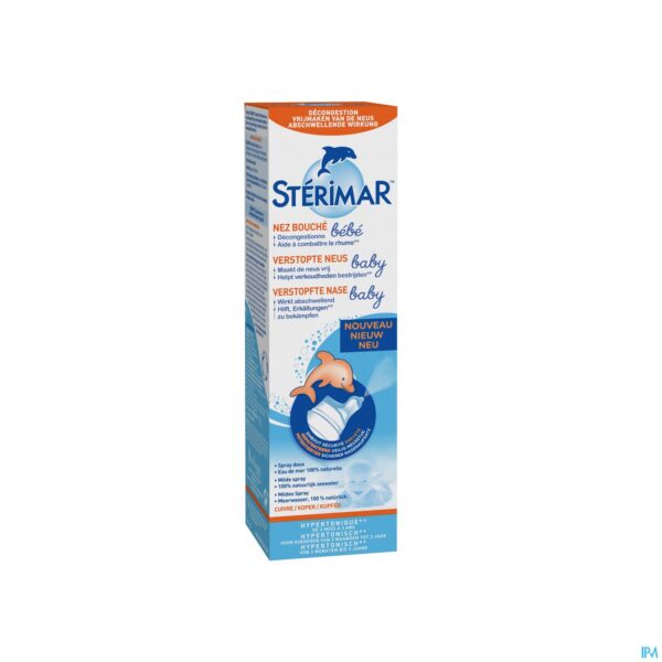 Packshot Sterimar Baby Hypertone Neusspray Zeewater 100ml