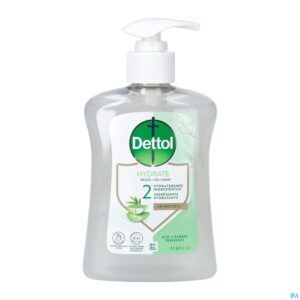 Packshot Dettol Wasgel Aloe Vera & Bamboe 250ml