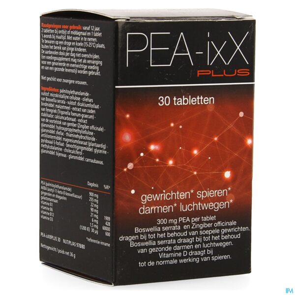 Packshot Pea-ixx Plus Plantaardig Comp 30