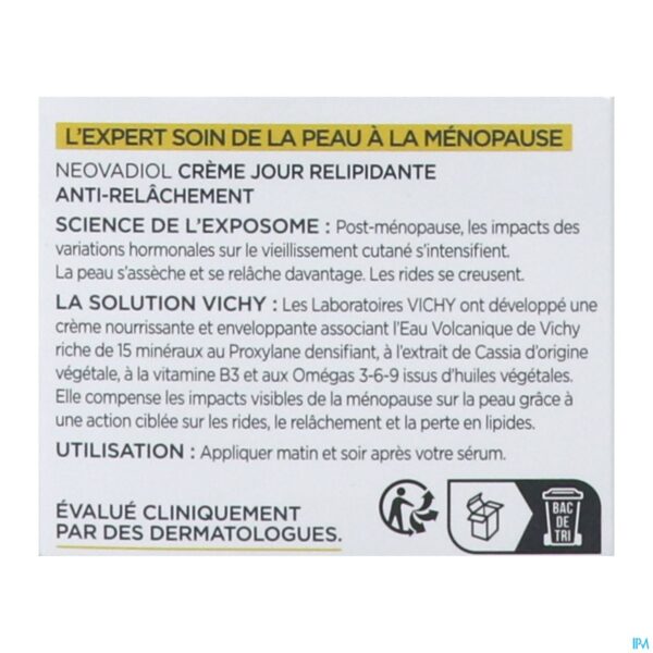 Packshot Vichy Neovadiol Post Menopause Dagcreme Pot 50ml