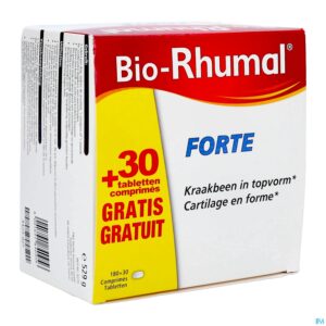 Packshot Bio-rhumal Forte Promopack Comp 180+30
