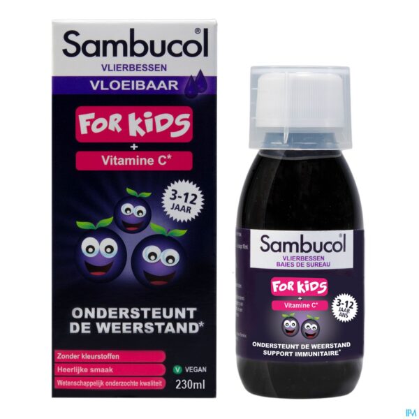 Productshot Sambucol Kids 230ml