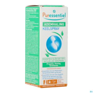 Packshot Puressentiel Ademhaling Keelspray 15ml