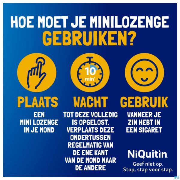 Lifestyle_image Niquitin 4,0mg Minilozenge Nf Zuigtabl 60
