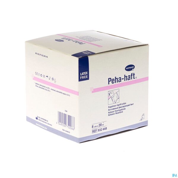 Packshot Peha-haft Latexfree 8cmx20m 1 P/s