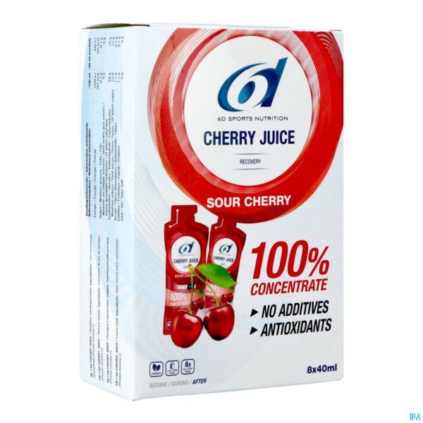 Packshot 6d Cherry Juice 8x40ml Packshot 6d Cherry Juice 8x40ml