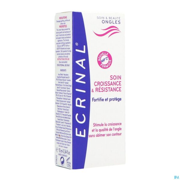Packshot Akileine Nagelgroei&versterk.verzorg. Cr Tube 10ml