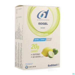 Packshot 6d Sixd Isogel Lemon Lime 6x60ml