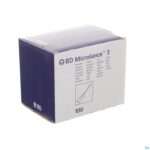 Packshot Bd Microlance 3 Naald 25g 1 Rb 0,5x25mm Oranje 100