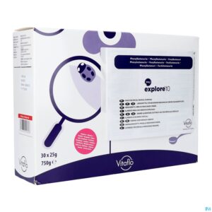 Packshot Pku Explore 10 Framboos Pdr Zakje 30x25g