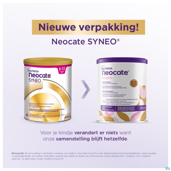 Lifestyle_image Neocate Syneo 400g