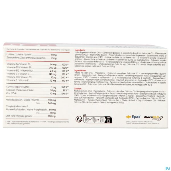 Packshot Naturophta Macula Nf Caps 180 Verv.3550373
