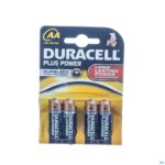 Packshot Duracell Mn1500/lr6 4