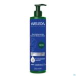 Packshot Weleda Revital. Serum Bodylotion Blauw Gent. 250ml