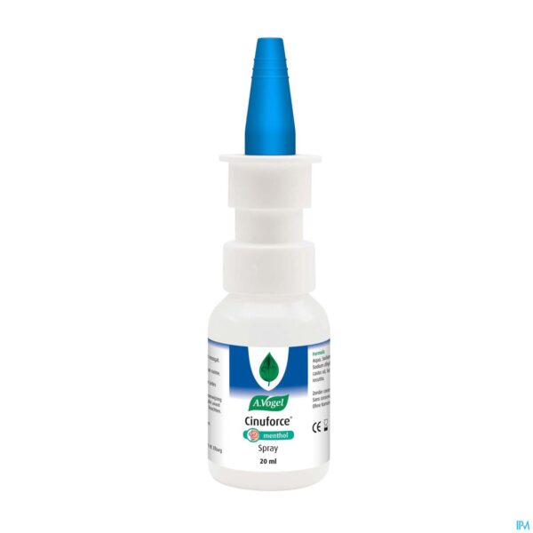 Productshot A.Vogel Cinuforce Neusspray Menthol 20ml