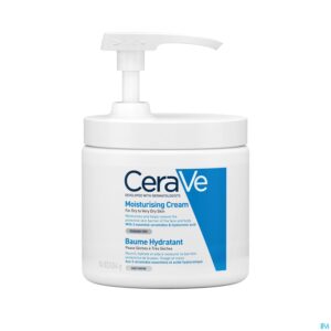 Packshot Cerave Balsem Hydraterend Pot+pomp 454g