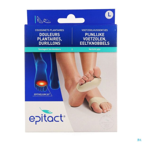 Packshot Epitact Voetzoolkussen 42-45 1 Paar