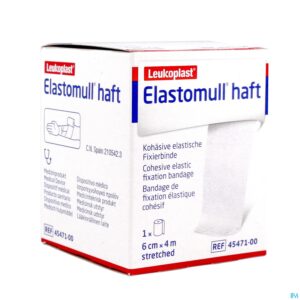 Packshot Elastomull Haft Fixatiewindel Coh. 6cmx4m 4547100