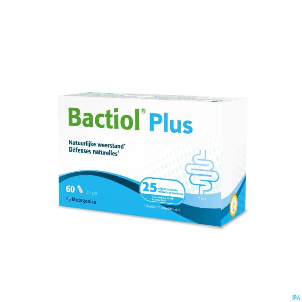 Packshot Bactiol Plus Caps 60 27716 Metagenics