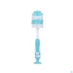 Productshot Nûby Flessenborstel met kleinere speenborstel en zuignap