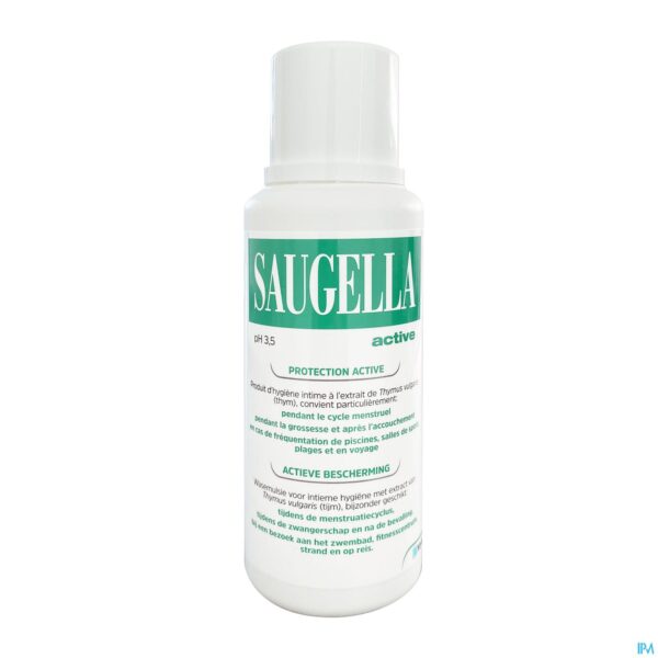 Packshot Saugella Active Emulsion 100ml Nf
