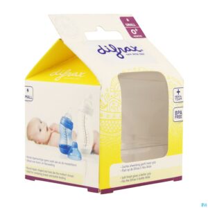 Packshot Difrax Flessenspeen Natural Wide Small 675
