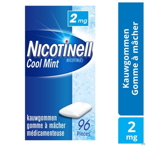 Lifestyle_image Nicotinell Cool Mint 2mg Kauwgom 96