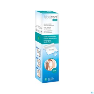 Packshot Febelcare Med4 Film Zelfklevend Wtp 10cm 1m 1