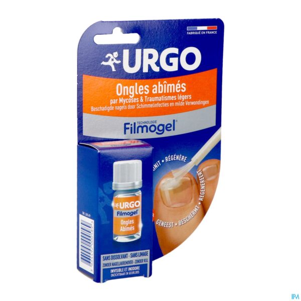 Packshot Urgo Beschadigd.nagels Oplossing Filmogel Fl 3,3ml