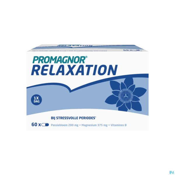 Packshot Promagnor Relaxation Caps 60
