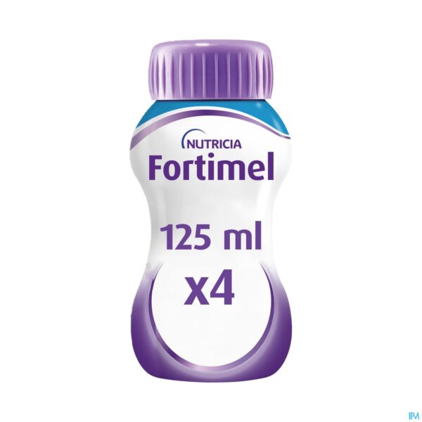 Productshot Fortimel Compact 2.4kcal Mokka 4x125ml