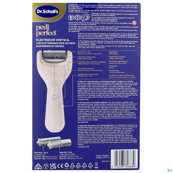 Packshot Scholl Pedi Perfect Elektrische Voetvijl