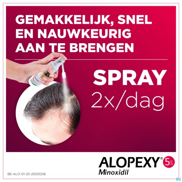 Lifestyle_image Alopexy 50mg/ml Opl Cutaan Gebruik Fl 3x60ml