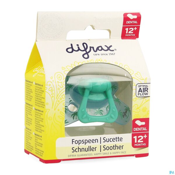 Packshot Difrax Fopspeen Dental Semi Filled 12m+ 346