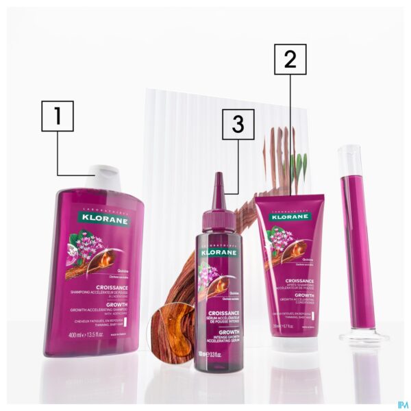 Lifestyle_image Klorane Capil. Conditioner Groei Kinine 200ml