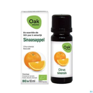 Productshot Oak Ess Olie Sinaasappel 10ml Bio